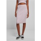 Urban Classics / Ladies Rib Knit Midi Skirt lilac