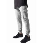 Men`s sweatpants // Urban Classics Fitted Cargo Sweatpants grey