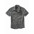 Brandit / Vintage Shirt shortsleeve charcoal grey