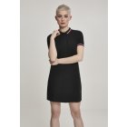 Woman dress // Urban Classics Ladies Polo Dress black