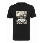 Men´s T-shirt short-sleeve // Mister tee Pray Motive Tee black