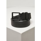 Men's belt // Urban classics Imitation Leather Basic Belt grey