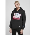 Men´s hoodie  // Starter Multicolored Logo Hoody blk/pink
