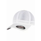 Baseball cap // Flexfit 360° Omnimesh Cap white