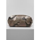 Urban Classics Accessoires / Synthetic Leather Camo Cosmetic Pouch browncamo