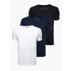 Men's plain t-shirt - mix 3-pack Z29 V12