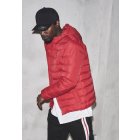 Men´s winter jacket // Urban Classics Basic Bubble Jacket fire red