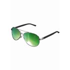 Sunglasses // MasterDis Sunglasses Mumbo Mirror silver/green