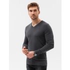 Men's sweater E191 - dark grey