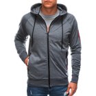 Men's sweatshirt B1441 - dark grey