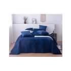 Quilted bedspread Moxie A544 - navy