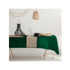 Stain-resistant tablecloth Viva A560 - dark green