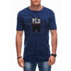Men's t-shirt S1854 - dark blue