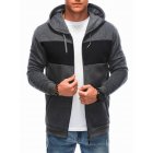 Men's zip-up sweatshirt B1603 - grey