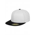 Baseball cap // Flexfit Premium 210 Fitted 2-Tone wht/blk