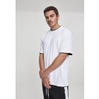Men´s T-shirt short-sleeve // Urban Classics Contrast Tall Tee wht/blk