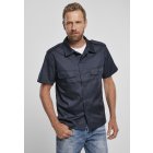 Men's Shirt // Brandit Short Sleeves US Shirt navy