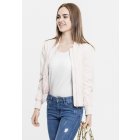 Women´s bomber jacket // Urban classics Ladies Light Bomber Jacket light pink