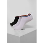 Socks // Urban classics Rainbow Socks No Show 4-Pack black/white