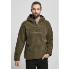 Men´s jacket // Brandit Teddyfleece Worker Pullover olive