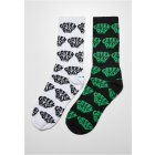 Merchcode / Green Day Socks 2-Pack black/white