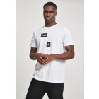 Men´s T-shirt short-sleeve // Mister Tee Fuck Off Split Tee white