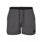 Swimsuit shorts // Urban classics Retro Swimshorts black/darkshadow