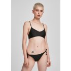 Swimwear for women  // Urban classics Ladies Spaghetti Strape Bikini black