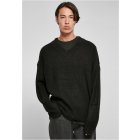 Urban Classics / V-Neck Sweater black