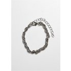 Urban Classics / Sideris Chain Bracelet silver